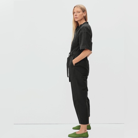 NWT Everlane The Fatigue Short-Sleeve Jumpsuit Size 0 , 8 and 12 - Picture 5 of 11